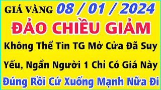 Giá vàng hôm nay 9999 ngày 812024  GIÁ VÀNG MỚI NHẤT  Xem bảng giá vàng SJC 9999 24K 18K 10K [upl. by Moises]