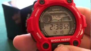 CASIO GSHOCK REVIEW AND UNBOXING G7900A4 RESCUE RED [upl. by Peers]