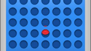 How to play Connect Four IMessage games  Four in a row  GamePigeon [upl. by Merrie]