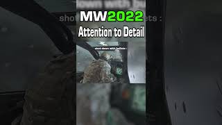 Modern Warfare 2 Attention to Detail 😲 callofduty warzone mw3 mw2 shorts codm gaming cod [upl. by Ahseinat]