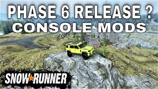 Snowrunner News Phase 6 Release Date  Console Mods Catchup [upl. by Jarin]