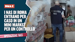 I NAS di Roma entrano per caso in un Mini Market per un controllo [upl. by Heer458]