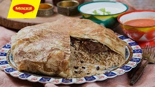 Emirati Ouzi  MAGGI Recipe  أوزي اماراتي  وصفات ماجي [upl. by Mosi]