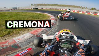 ROK SHIFTER POV Onboard in Cremona Karting Circuit [upl. by Ynabla]