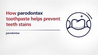 How parodontax™ Toothpaste Helps Prevent Teeth Stains [upl. by Rabjohn]