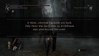 Demons Souls  How to Remove Colorless Fog wall Slain an Acrchdemon [upl. by Noremak]