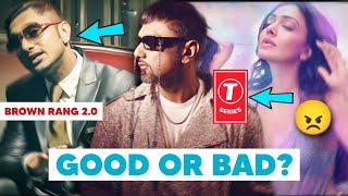 BROWN RANG 20 REVIEW YO YO HONEY SINGH ‼️ TSERIES 😠 KUDIYE NE TERE  DHEETH HONEY SINGH [upl. by Niak618]