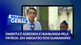 Empregada doméstica é vítima de racismo e agressão física pela patroa no bairro de Piedade [upl. by Odnumyar]