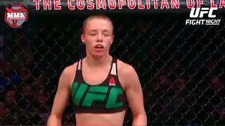 MUST SEE NAMAJUNAS vs VANZANT Bloody Battle between two sweet but deadly beautiesleslie nord4 [upl. by Ahsoyek]