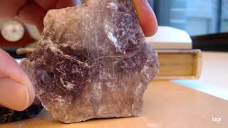 Lepidolite Lithium Mica  The main Lithium Source in Pegmatites [upl. by Docila348]