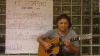 Fingerstyle Guitar Lesson 49 ON HORSEBACK Mike Oldfield [upl. by Yniattirb]