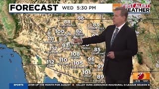 Excessive heat warning starts on Wednesday for parts of Arizona [upl. by Rahal]