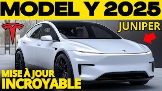 Tesla Model Y Juniper 2025 Augmentation de lautonomie nouvelle conception et données de lancement [upl. by Odlaner630]