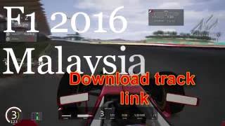 F1 2016  Malaysia Free PractiseAssetto corsaDownload track link [upl. by Yesnikcm]