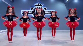 Merry Christmas  Jingle Bell Rock Dance by Little Kids [upl. by Pickford15]