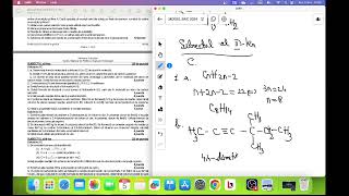 MODEL CHIMIE ORGANICĂ BACALAUREAT 2024  REZOLVAREA DETALIATĂ A SUBIECTULUI [upl. by Marisa]
