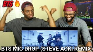 BTS 방탄소년단 MIC Drop Steve Aoki Remix REACTION [upl. by Ettecul212]