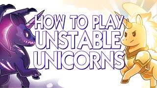 Game Review  How to Play UNSTABLE UNICORNS [upl. by Tal]