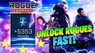 Rogue Company HOW TO UNLOCK ROGUES FAST UNLOCK ALL ROGUES FAST [upl. by Lazaro]