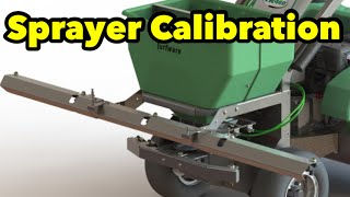 Spray Boom Sprayer Calibration How To Details [upl. by Suzann]