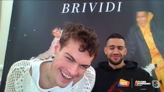 Mahmood e Blanco a Fuori Sanremo Reward di Radio Italia  Sanremo 2022 122022 [upl. by Dewhirst]