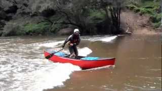 Wenonah Recon Canoe  Stability Test [upl. by Perlie233]