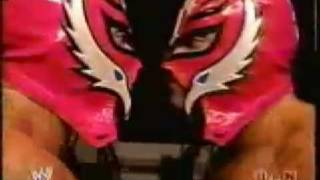 Rey Mysterio first wwe Backstage [upl. by Marigolda]