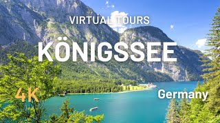 KÖNIGSSEE Germany Walking Tour 🇩🇪 National Park Berchtesgaden 4K Walk [upl. by Engracia109]