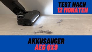 Akku Staubsauger AEG QX9 im Test  Bester Akkusauger mit heftigen Highlights [upl. by Matrona]