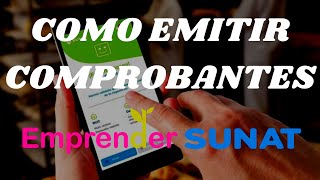 Como usar aplicativo Emprender Sunat [upl. by Seidel524]