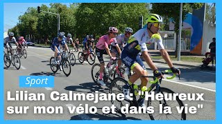 Cyclisme  Lilian Calmejane réagit après avoir décroché le maillot à pois de meilleur grimpeur [upl. by Rodmur]