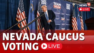 Nevada Caucus Voting LIVE  Trump Set To Win Nevadas Caucus  Trump News LIVE  USA News LIVE [upl. by Averyl]