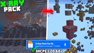 Best XRay Texture Pack for Minecraft Pe 12060 100 Working [upl. by Llerryt]