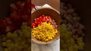 Southwestern Black Eyed Pea amp Corn Salad [upl. by Acinoreb]