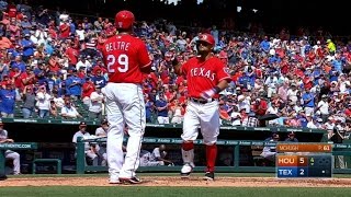 HOUTEX Odor jacks a tworun homer to right field [upl. by Akcirehs]