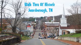 Historic Jonesborough TN  Walk Thru of Tennessees Oldest Town [upl. by Esnohpla47]