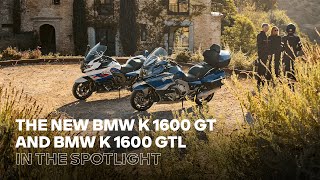 IN THE SPOTLIGHT The new BMW K 1600 GT and BMW K 1600 GTL [upl. by Toby]