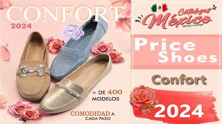 Catálogo PRICE SHOES CONFORT 2024 [upl. by Acirretal]