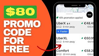 How to Get 80 Uber Coupon Code  Unlock Exclusive Uber Discounts 2024 [upl. by Hanson]