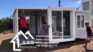 Folding container house Your New Home Ready in 10 Minutes [upl. by Alhak]