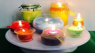 Aprenda a hacer Velas Perfumadas sin Cera [upl. by Imoyn]