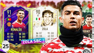 ZOLA SBC AU CLUB  Jachète CR7 OTW Pour les PLAYOFFS FUT Champions  FIFA 22 Ultimate Team 25 [upl. by Evelunn236]