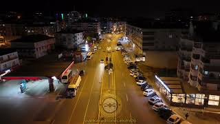 Akyurt Gece Çekimi 2  Ankara Drone Hizmetleri [upl. by Kattie61]