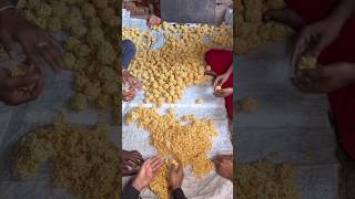 ⚡⚡ Puffed Rice Laddu Making⚡⚡ shorts telugufoodie esangathulu streetfood foodie omelette [upl. by Ennayehc480]