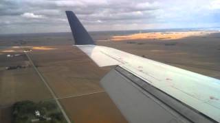 Airplane Wing on Landing [upl. by Dorr]