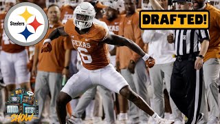 Pittsburgh Steelers Draft Texas CB Ryan Watts Rd 6 Pick 195 [upl. by Nedmac]