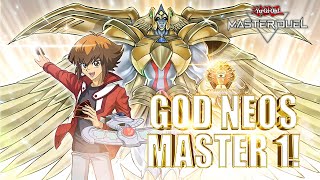 GOD NEOS IN MASTER 1 SEASON 33 🔥  YuGiOh Master Duel [upl. by Iew626]