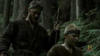 Vikings 2013 History Channel Series  First meeting with Floki [upl. by Katherin319]