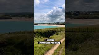 Cornwall Coast Path  Harlyn Bay View harlynbay cornwall view [upl. by Erdeid]