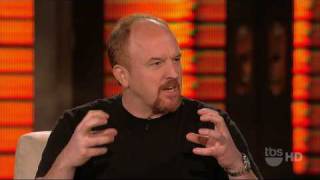 Louis CK Performance  Interview Lopez Tonight 100th Show 6242010 [upl. by Janeva]